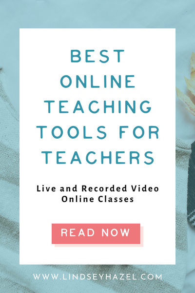 Best Online Teaching Tools for Teachers | Live and Recorded Video Online Classes