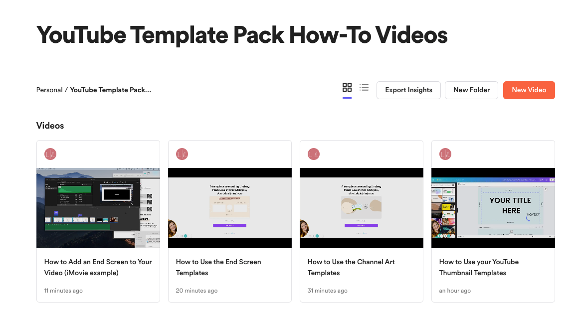 YouTube Branding Kit - Editable Canva Templates - YouTube Thumbnails, Channel Art, and End Screen Templates